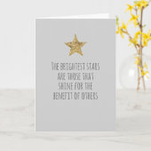 Inspirerende citaten sterren kaart (Gele Bloem)