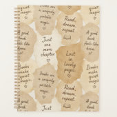 Inspirerende Crème Boeken Magie Planner (Voorkant)