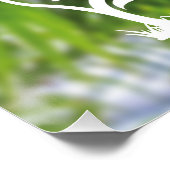 Inspirerende dag van de aarde perfect poster (Hoek)