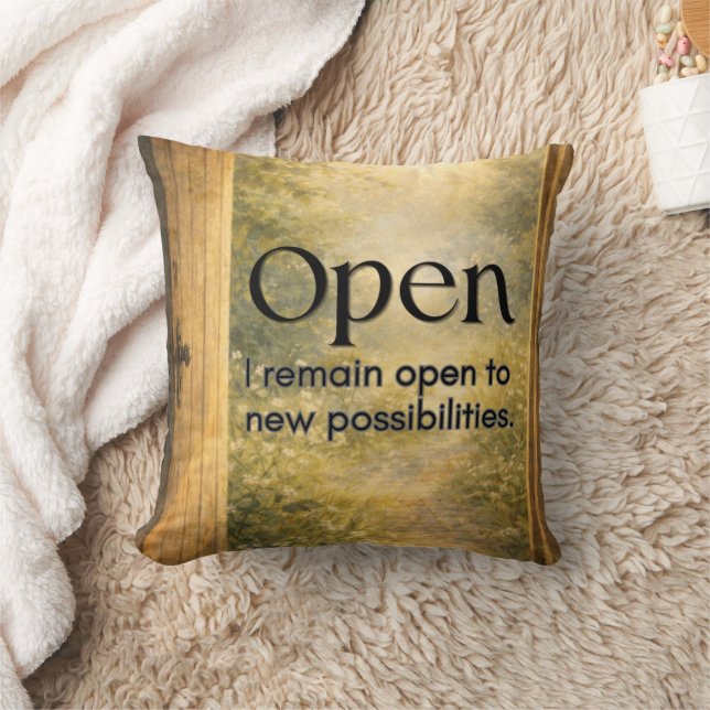 Inspirerende decoratie voor een positieve mindset kussen (Deken)