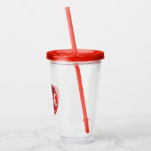 Inspirerende docent citaat acryl drinkbeker (Links)