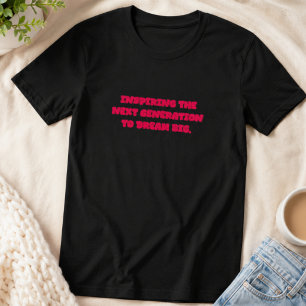 Inspirerende docent voor de volgende generatie om t-shirt