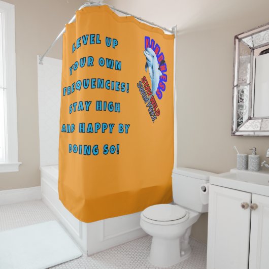 Inspirerende douchegordijn (In situ)