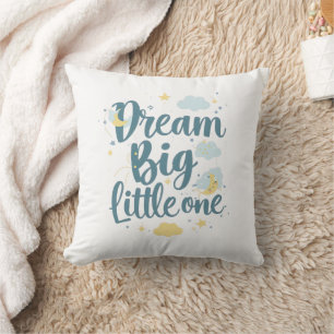 Inspirerende "Droom Groot Kleine" Kussen