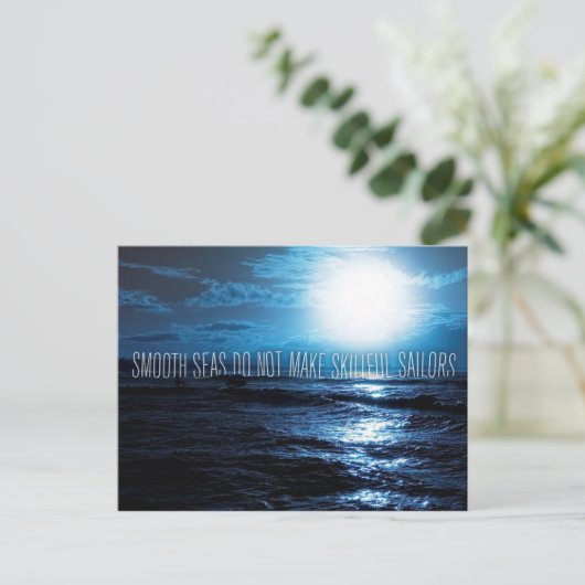 Inspirerende en motivatie quotes briefkaart (Staand voorkant)