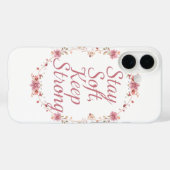 Inspirerende Feminiene Krachtquote Case-Mate iPhone Case (Achterkant (horizontaal))