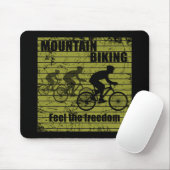 inspirerende fietsquotes muismat (Met muis)