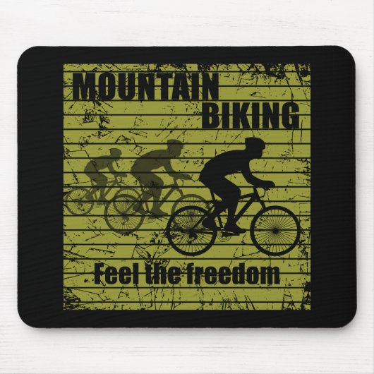 inspirerende fietsquotes muismat (Voorkant)