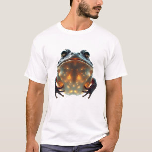 Inspirerende Floating Toad Face Art T-shirt