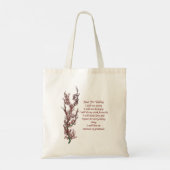 Inspirerende Gebed Voor Vandaag Tote Bag (Achterkant)
