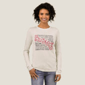 Inspirerende geloofsworden Tri-Blend shirt (Voorkant)