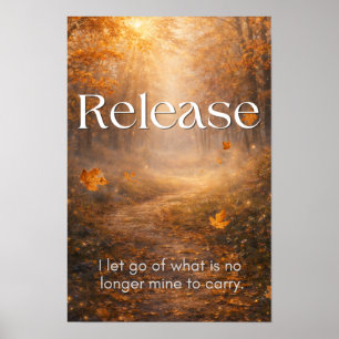 Inspirerende genezingsquote decoratieposters poster