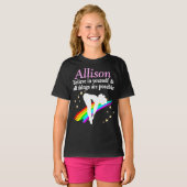 INSPIRERENDE GEPERSONALISEERDE DUIKMEISJE SWEATSHI T-SHIRT (Voorkant volledig)