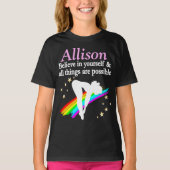 INSPIRERENDE GEPERSONALISEERDE DUIKMEISJE SWEATSHI T-SHIRT (Voorkant)