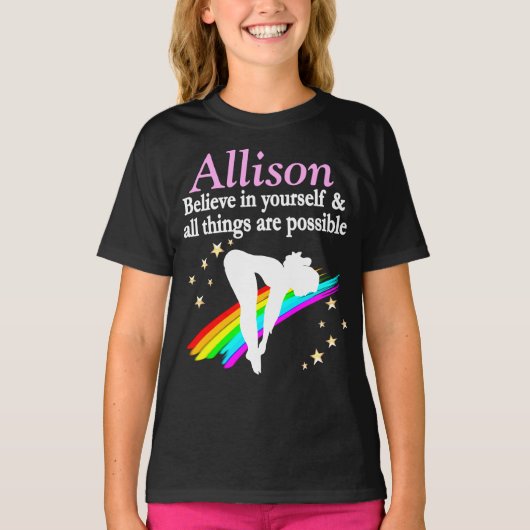 INSPIRERENDE GEPERSONALISEERDE DUIKMEISJE SWEATSHI T-SHIRT (Voorkant)