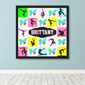 INSPIRERENDE GEPERSONALISEERDE GYMNASTIEK CANVAS W (Insitu (Houten vloer))