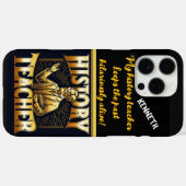 Inspirerende geschiedenisdocent betrekt studenten Case-Mate iPhone case (Achterkant (horizontaal))