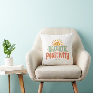 Inspirerende Goede Vibes en Geluk Kussen