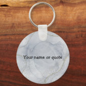 Inspirerende grappige quote over Gods roeping Sleutelhanger (Achterkant)