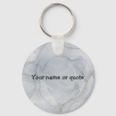 Inspirerende grappige quote over Gods roeping Sleutelhanger (Achterkant)