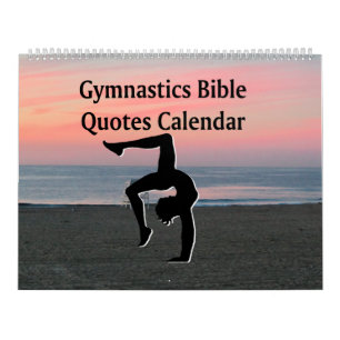 INSPIRERENDE GYMNASTIEK BIJBELCITAAT KALENDER