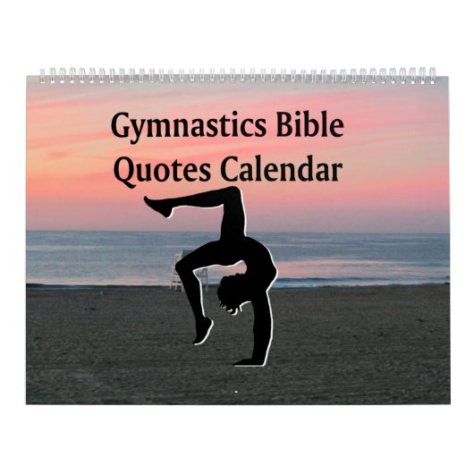 INSPIRERENDE GYMNASTIEK BIJBELCITAAT KALENDER (Hoes)