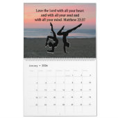 INSPIRERENDE GYMNASTIEK BIJBELCITAAT KALENDER (Jan 2026)