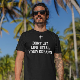 Inspirerende heren christelijke T-shirt