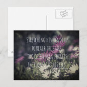 Inspirerende Jeremy Bentham Quote Briefkaart (Voorkant / Achterkant)