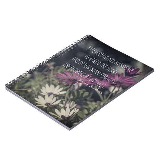 Inspirerende Jeremy Bentham Quote Notitieboek (Linkerzijde)