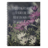 Inspirerende Jeremy Bentham Quote Notitieboek (Voorkant)