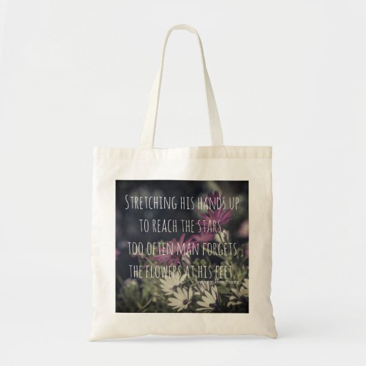 Inspirerende Jeremy Bentham Quote Tote Bag (Voorkant)