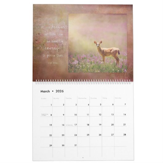 Inspirerende kalender (Mar 2026)