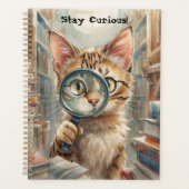 inspirerende kattenkalender agenda notebook planne (Voorkant)