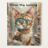 inspirerende kattenkalender agenda notebook planne (Achterkant)