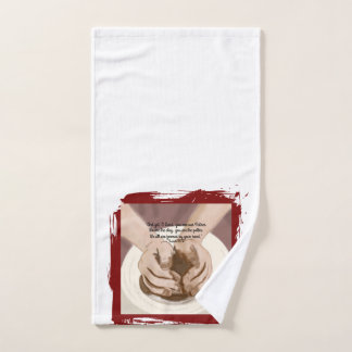 Inspirerende keukendoek – “Jesaja 64:8” Potter Handdoek