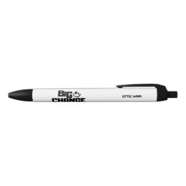 Inspirerende Kleine Overwinningen Grote Veranderin Zwarte Inkt Pen