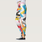 Inspirerende kleurspatten leggings (Links)