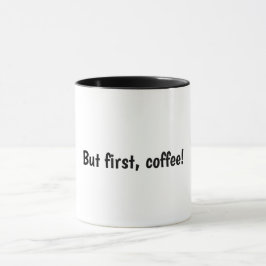 Inspirerende koffiemok mok