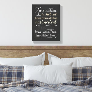 Inspirerende kunst en inrichting voor elke kamer canvas afdruk