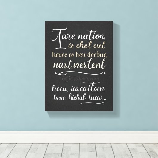 Inspirerende kunst en inrichting voor elke kamer canvas afdruk (Insitu (Houten vloer))