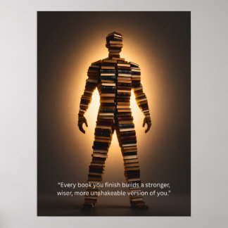 Inspirerende Leescitaat Muurkunst Poster