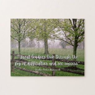 Inspirerende Leiderschapsquote Puzzel