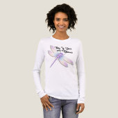 Inspirerende Libel Tri-Blend Shirt (Voorkant)