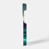 Inspirerende lichtgevende oceaan iPhone hoesje (Linkerkant)