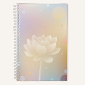 Inspirerende Lotus Bloom Hardcover Klein Notitiebo Notitieboek (Voorkant)