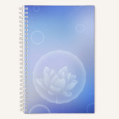 Inspirerende Lotus Bloom Hardcover Klein Notitiebo Notitieboek (Voorkant)