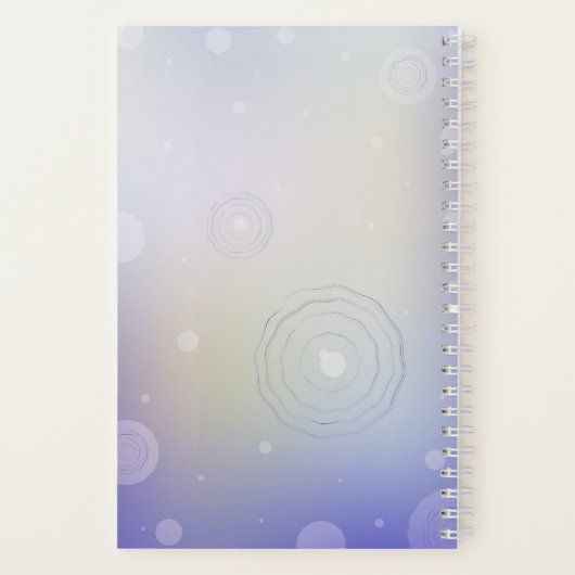 Inspirerende Lotus Bloom Hardcover Klein Notitiebo Notitieboek (Achterkant)