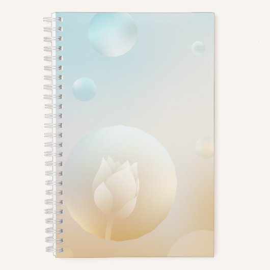 Inspirerende Lotus Hardcover Klein Notitieboek (Voorkant)