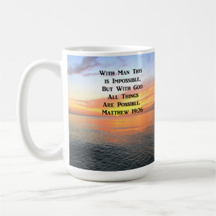 INSPIRERENDE MATTHEÜS 19:26 ZONSOPGANG FOTO KOFFIEMOK